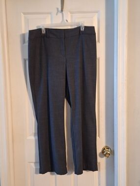 Women's Gray Dress Pants - Classic Straight Leg Julie Fit
